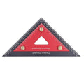 Double Triangle Ruler Detachable 4 Inch 6 Inch Aluminum Alloy Accurate Carpentry Square Tool for Woodworking Drafting Design