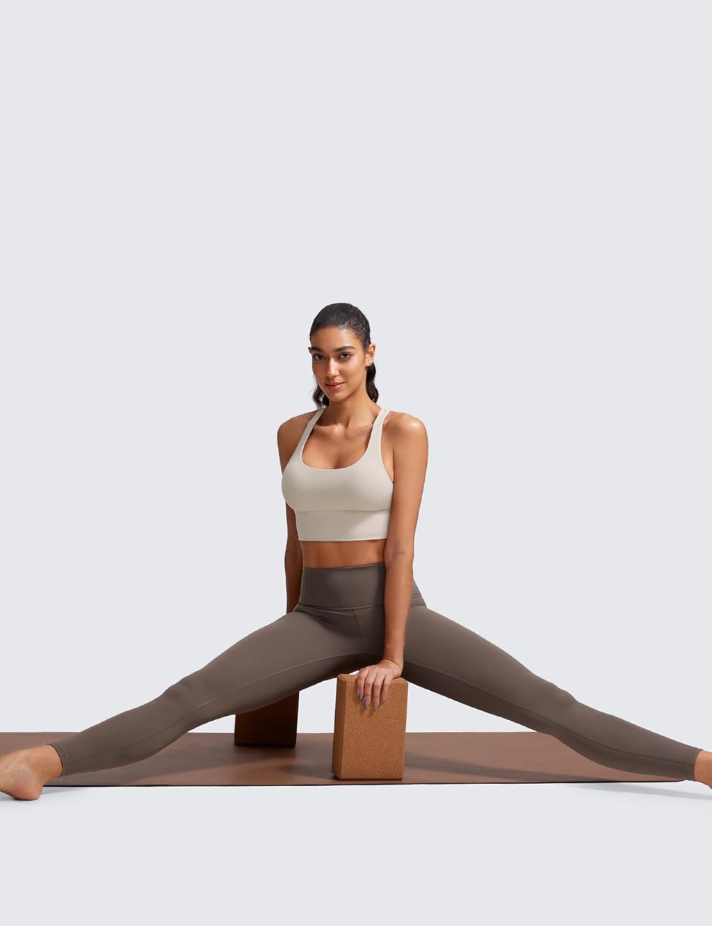 CRZ YOGA Naked Feeling Longline Sports Bras