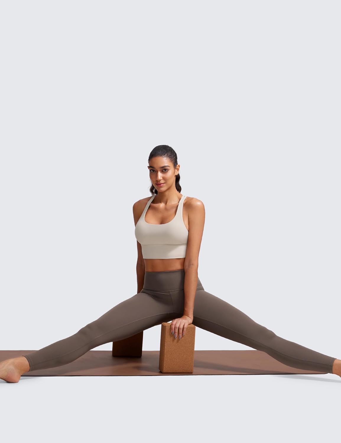 CRZ YOGA Naked Feeling Longline Sports Bras