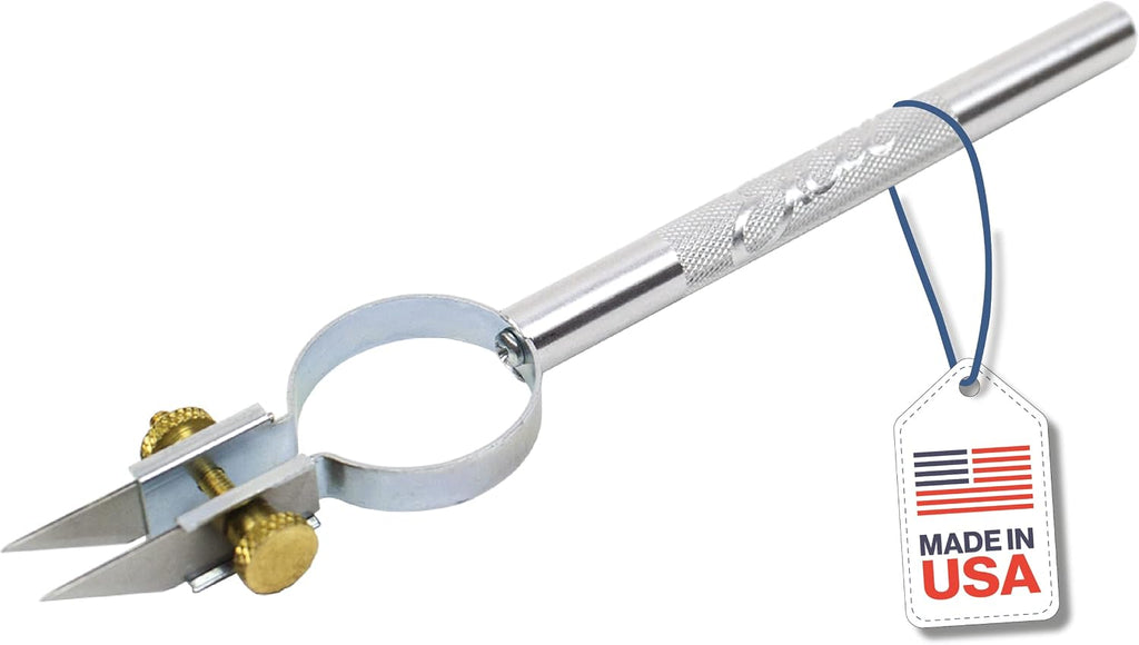 Excel Blades Adjustable Dual Blade Strip Cutter, #59 Blades, Aluminum