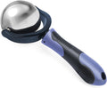 Cold Massage Roller Ball with Handle-Back Muscle Metal Ice Roller Ball Tool