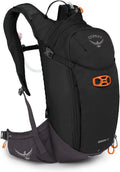 Osprey Siskin 12L Men's Biking Backpack with Hydraulics Reservoir, Black