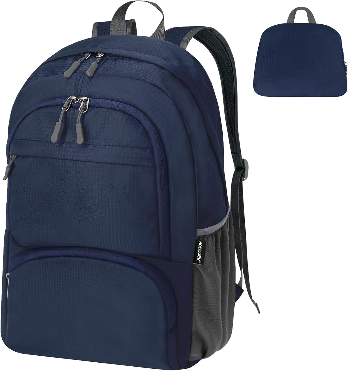 HOLYLUCK 20L lightweight packable Hiking Daypack Foldable Backpack for Men Women Small Travel Outdoor Foldable Shoulder Bag