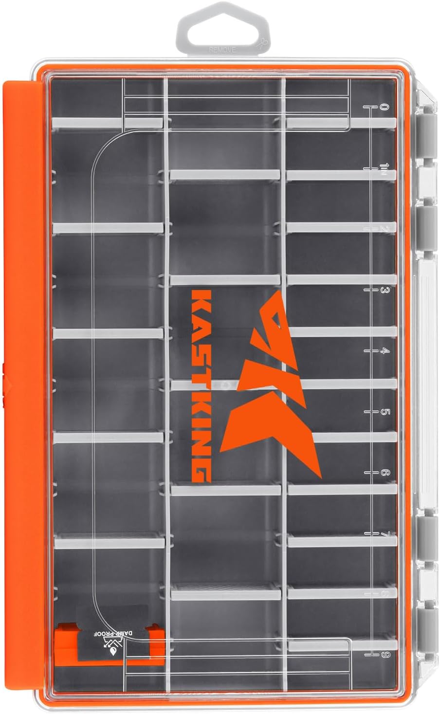 KastKing HyperSeal Waterproof Tackle Box, 3700 Tackle Trays
