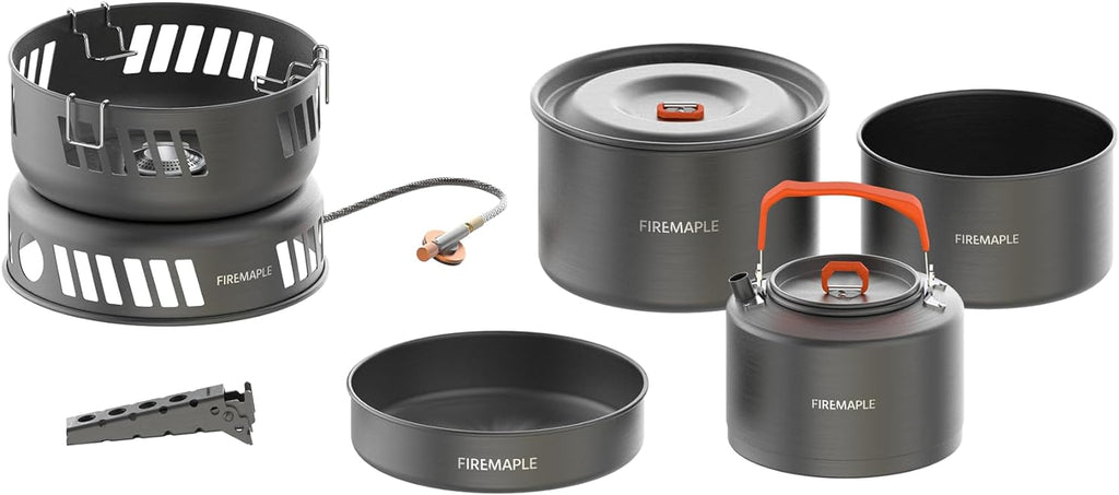 Fire Maple Versatile Outdoor Cooking Set Gas Stove Camping Cookware Kit