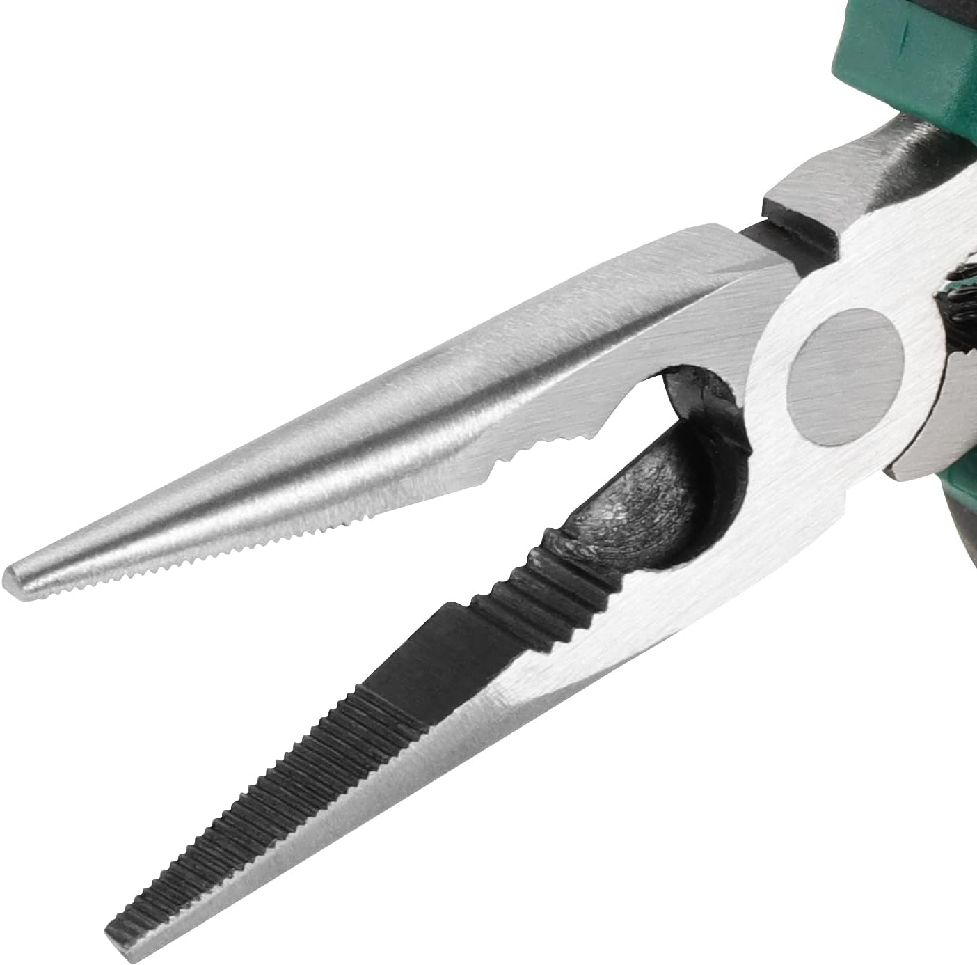 HOIGON 12 Pack 6 Inch Needle Nose Pliers, Spring Loaded Needle Nose Pliers with Wire Cutter and Strippers, Side Cutting Long Nose Pliers for Cutter and Bending Wire, Jewelry Making