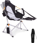 KingCamp Hammock Camping Chair with Footrest & Breathable Mesh Back 400 lbs