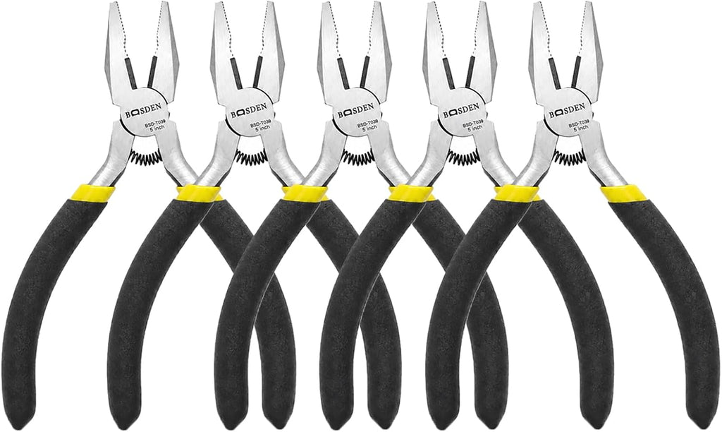 BOOSDEN 8 inch Linesman Pliers with Wire Cutter