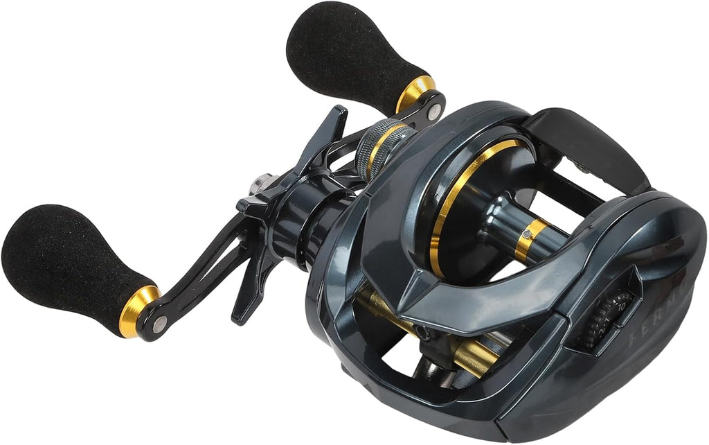 Baitcaster Reels 6.4:1 High-Speed Gear Ratio 33LB Max Drag 8+1 Bearings
