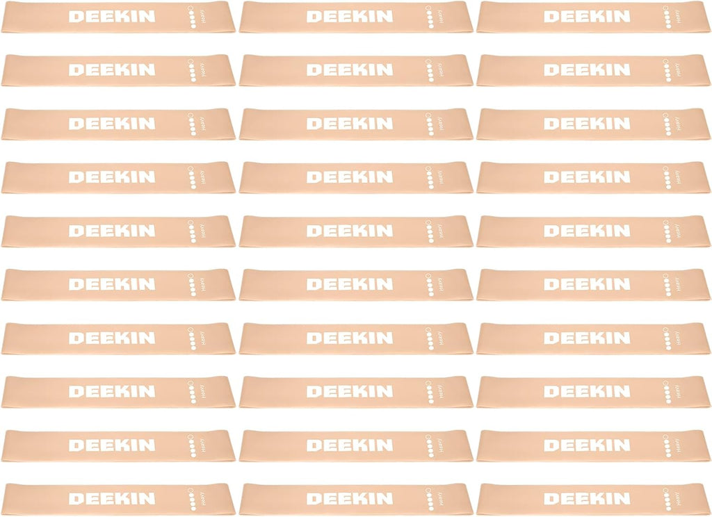 DEEKIN 30 Pcs Resistance Exercise Bands Bulk