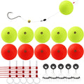 Dovesun 20pcs Slip Fishing Bobber Fishing Float Slip Fishing Rig Rubber Bobber Stoppers for Crappie Panfish Walleyes Trout Bass Fishing