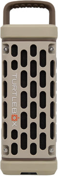 Turtlebox Ranger, Ultra-Portable Bluetooth Speaker, Waterproof, Tan