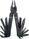 LEATHERMAN Super Tool 300, Replaceable Wire Cutters and Saw, Black