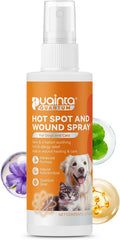 PUAINTA Dog Hot Spot Spray for Itch Relief - Quantum Silver Pet Skin Care