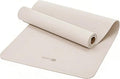 Keep 72" x 24" TPE Yoga Mat Non Slip, 1/4 Inch (6mm) Exercise Mat for Home Workout, Gym, Yoga, Pilates & Stretching with Carrying Strap, Oat White