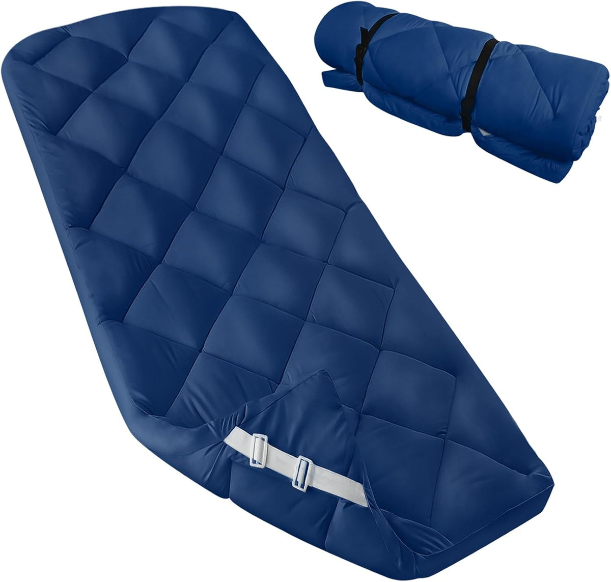 Cot Mattress Pad 30" X 75" Quilted Cot Pads for Camping