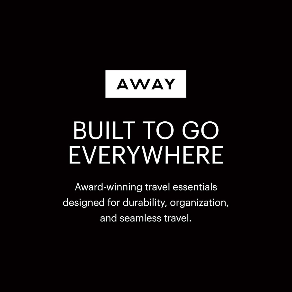 Away Insider Packing Cubes Set of 4, Lightweight Travel Luggage Organizers
