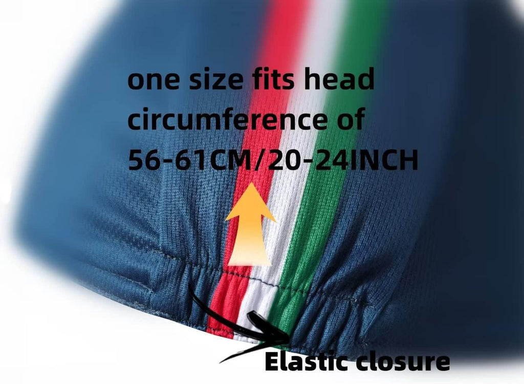 Funny Cycling Cap - Polyester Cycling Hat-Under Helmet - Cycling Helmet Liner Breathable&Sweat Uptake