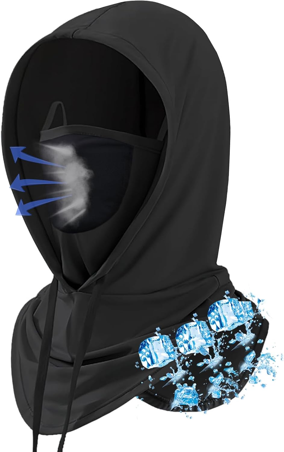 3 Pack Balaclava Sun UV Protection Hood Breathable Full Head Mask Face Cover for Men Women Motorcycle Cycling Fishing