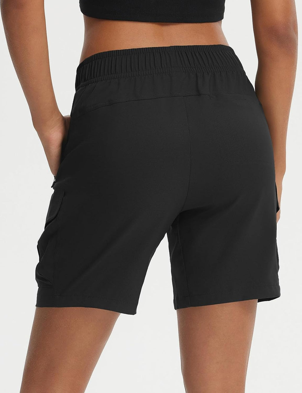 baleaf Women's Hiking Cargo Shorts Water Resistant Lightweight