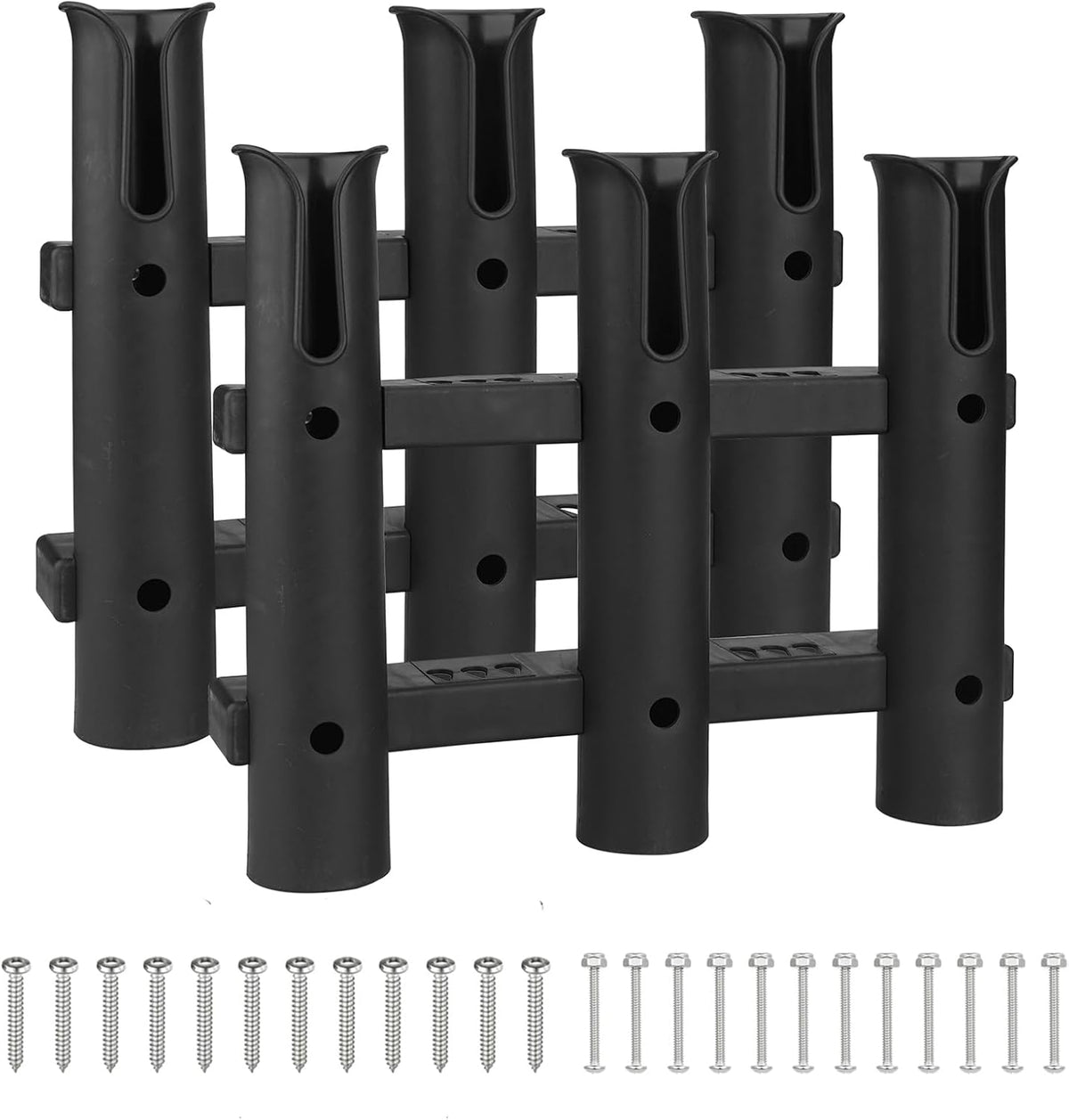 Fishing Rod Holders 6Tubes Boat Rod Holders with Screws