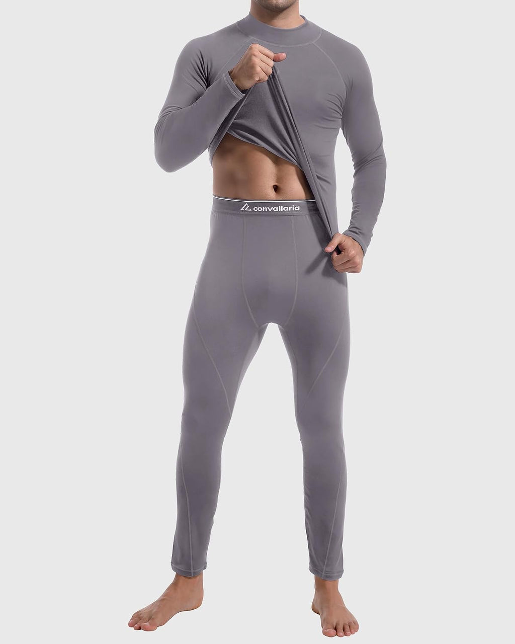 Mens Thermal Underwear Long Johns Base Layer Set Cold Weather 1/2/3 Pack