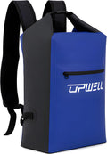 UPWELL 20L Waterproof Dry Bag Boating Backpack for Travel Hiking Camping Kayaking Hiking Swimming Floating Submersible Dry Bag Deep blue