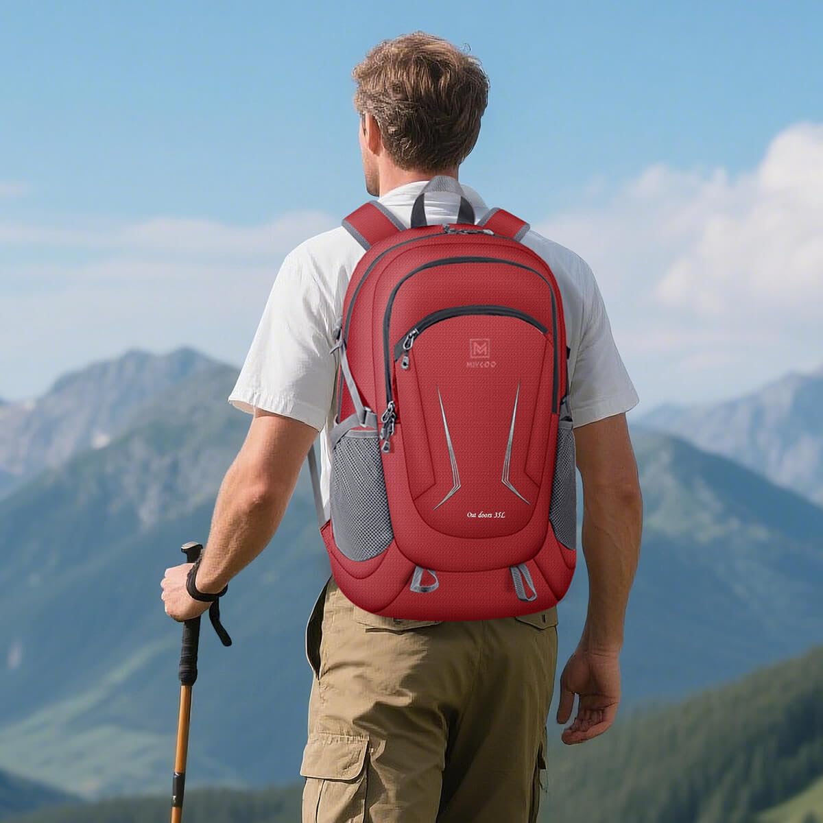 MIYCOO Ultralight Packable Backpack, 35L Waterproof Hiking Daypack