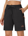 Rdruko Women's Hiking Shorts 8" Quick Dry Shorts with Pockets