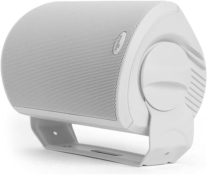 Polk Audio Atrium 4 Outdoor Speakers, Powerful Bass (Pair, White)