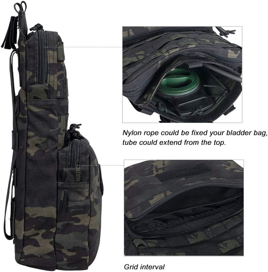EXCELLENT ELITE SPANKER Tactical MOLLE Hydration Pack for 3L Water Bladder