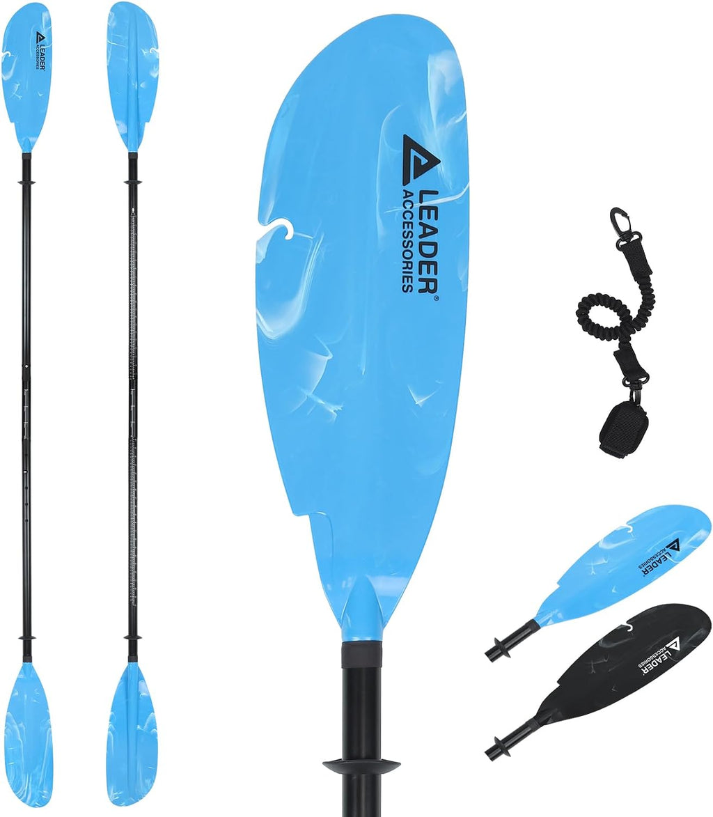 Leader Accessories Adjustable Kayak Paddle 90-98in for Fishing Adults Youth