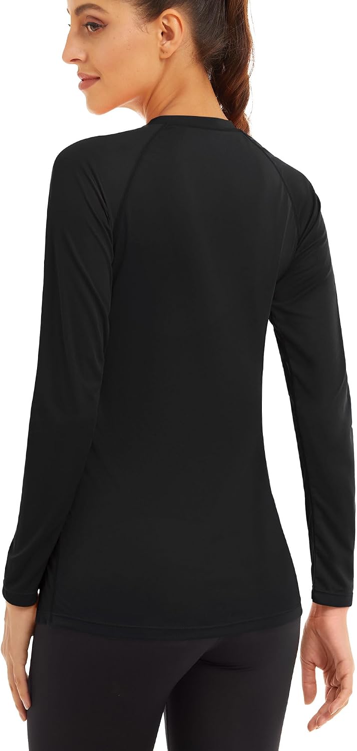 MAGCOMSEN Women's Long Sleeve Shirts UPF 50+ Sun Protection Shirts for Hiking Fishing Workout Rash Guard