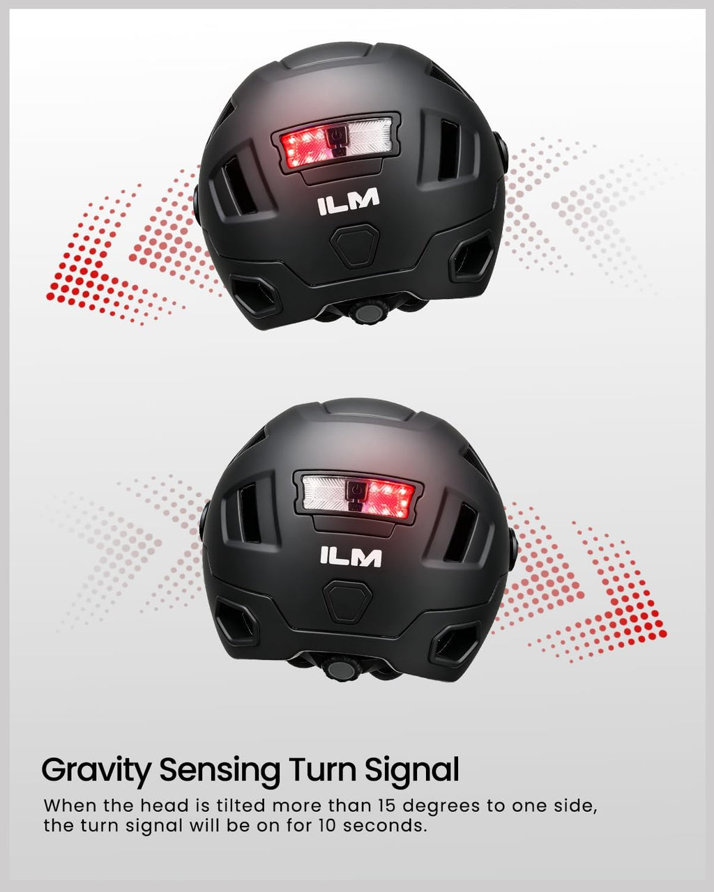 ILM Adult Bike Helmet Road Cycling Electric Bicycle Escooter Ebike E3-12LS
