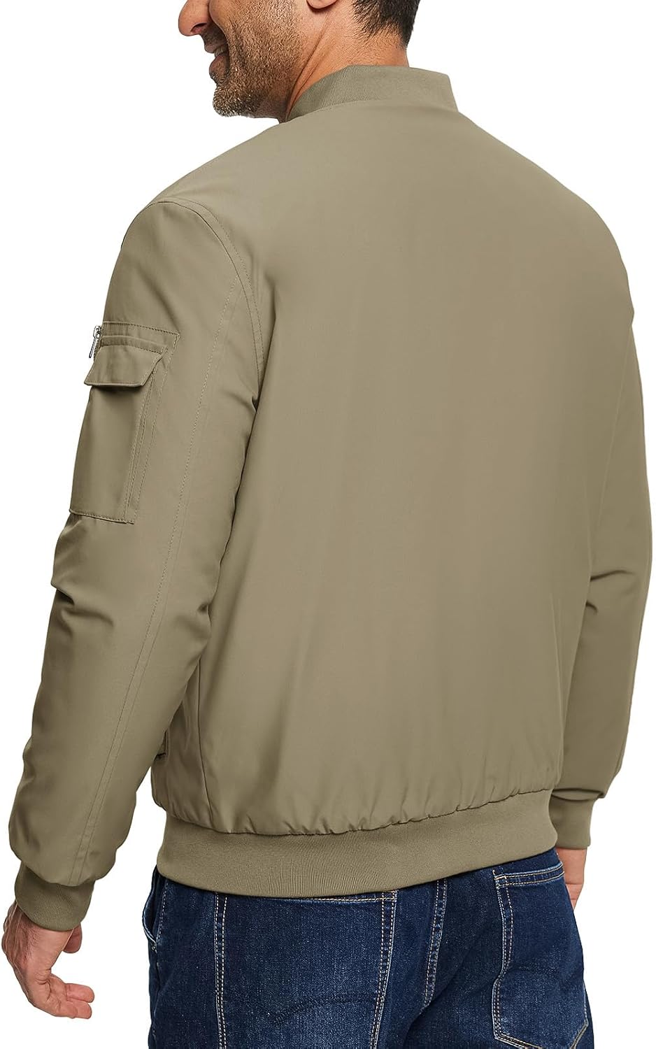 TBMPOY Men's Winter Bomber Jacket Fall Casual Windbreaker Softshell Jackets