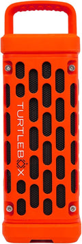 Turtlebox Ranger, Ultra-Portable Bluetooth Speaker, Waterproof, Orange