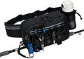 Fishing Waist Pack with Rod Holder, Waterproof Tackle Fanny Pack