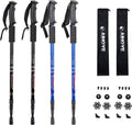 Aihoye Hiking Trekking Poles, 2 Pack Walking Hiking Sticks for Men &Women