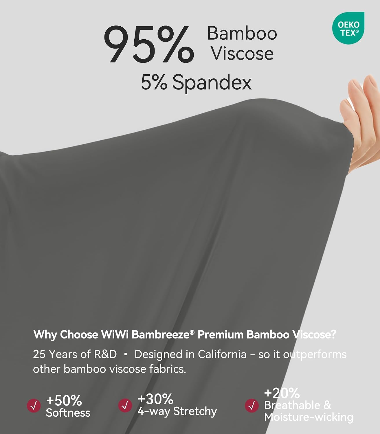 WiWi Soft Underwear for Women Thermal Long Johns Sets Super Warm Base Layer Top Pants Pajamas Set Viscose from Bamboo S-3X