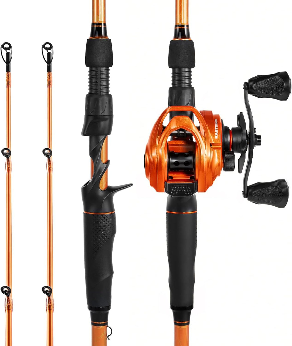 KastKing Lethal Blaze Twin-Tip Fishing Rod and Reel Combo