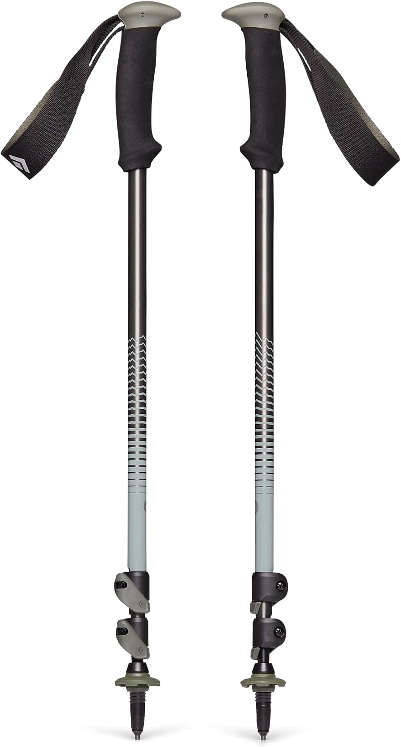 BLACK DIAMOND Trail Back Durable Aluminum Trekking Poles Adjustable, Hiking