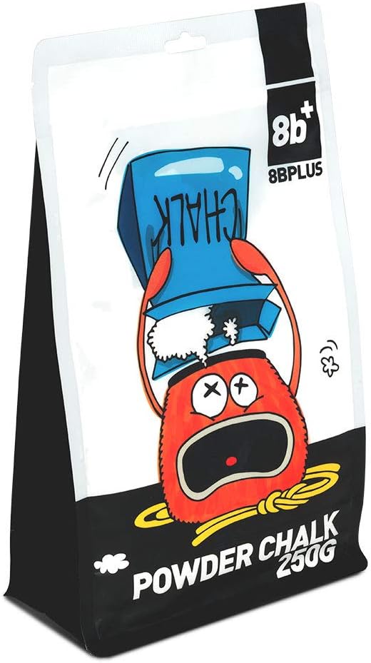 8BPLUS Chalk for Climbing, Bouldering - Premium Quality - No Fillers or Drying Agents