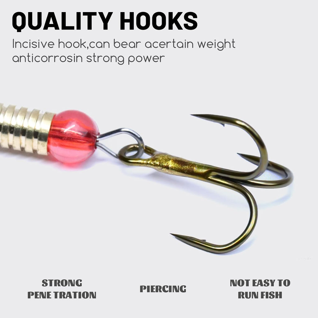 Inmorven Soft Fishing Lures Shad Minnow Swimbaits, Pre-Rigged Jig Head Paddle Tail Swimbaits for Freshwater and Saltwater, Jigs Fishing Bait for Bass Crappie Trout Walleye, Fishing Gifts for Men