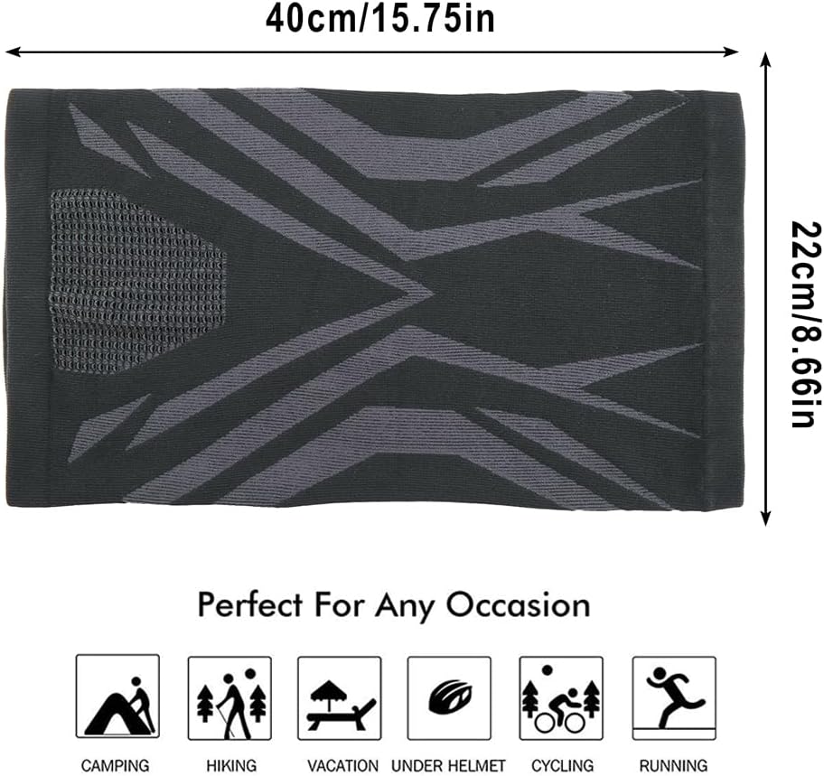 WTACTFUL 1-2 Pack Winter Neck Gaiter Neck Warmer Ski Mask for Men Women