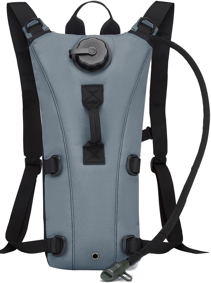 Tactical Water Hydration Pack Military 3L Water Bladder Carrier Backpack Leakproof for Running Jogging Cycling Hiking