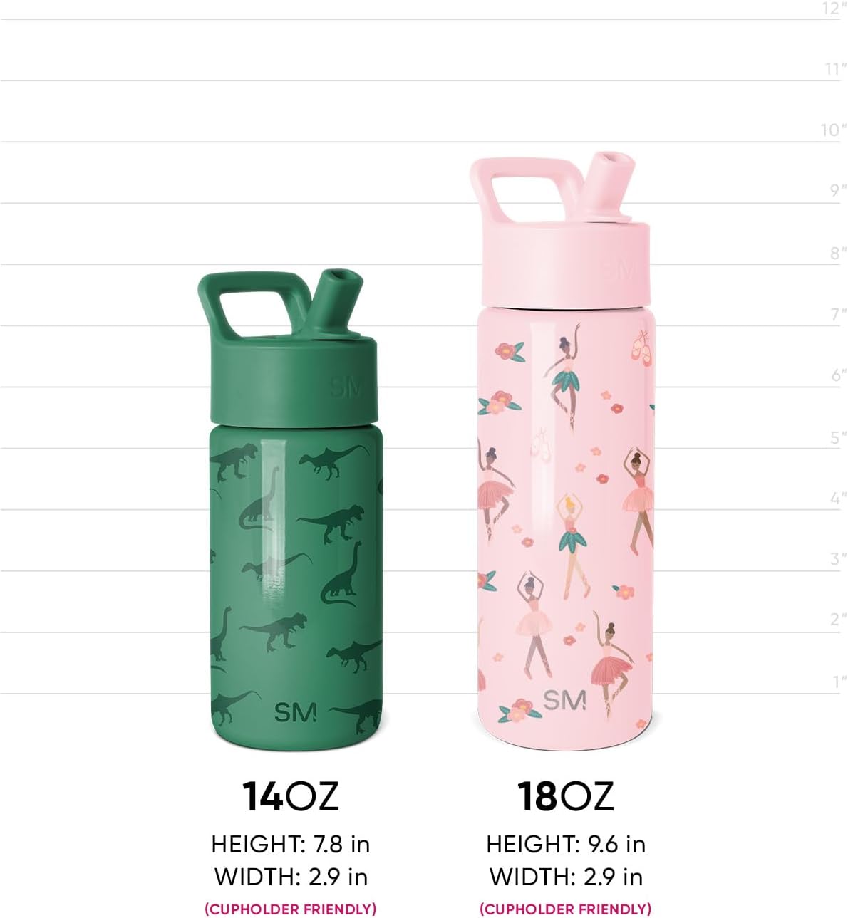 Simple Modern Bluey Kids Water Bottle & Toddler Cup | 14oz