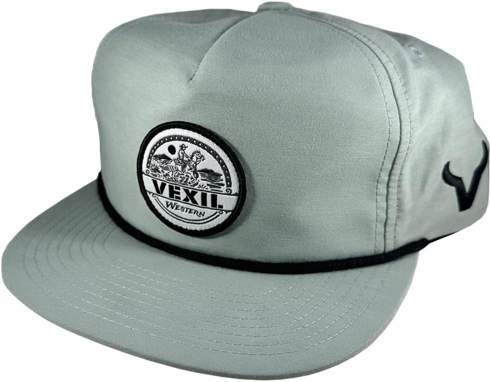 Vexil Unstructured Adjustable Snapback Western Lifestyle Rodeo Southwest Inspired Brand Patch Hat