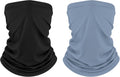 netdraw Unisex UPF 50+ Bamboo Viscose Neck Gaiter 2 Pack