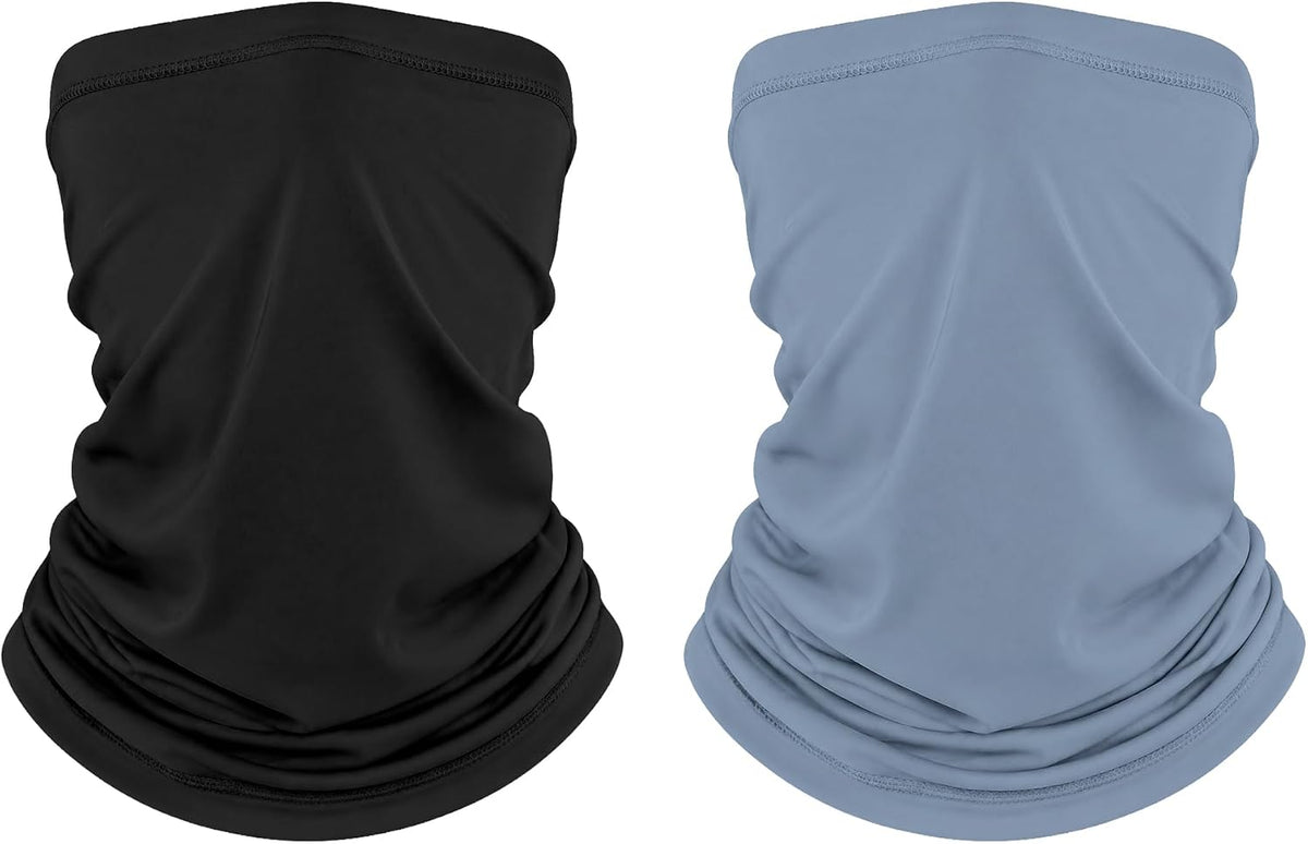 netdraw Unisex UPF 50+ Bamboo Viscose Neck Gaiter 2 Pack