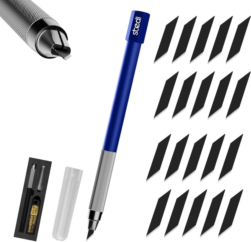 Stedi All Metal Craft Hobby Knife Kit, Model Hobby Making Tools